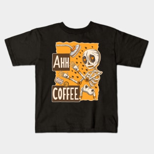 Ahh Coffee Kids T-Shirt